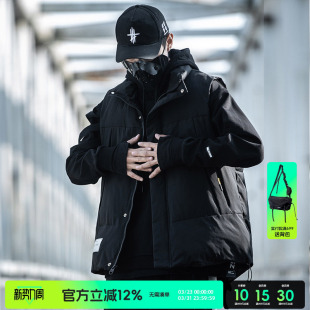 工装 外穿背心外套坎肩爆款 机能马夹潮 2025新款 AOGZ棉马甲男秋冬季