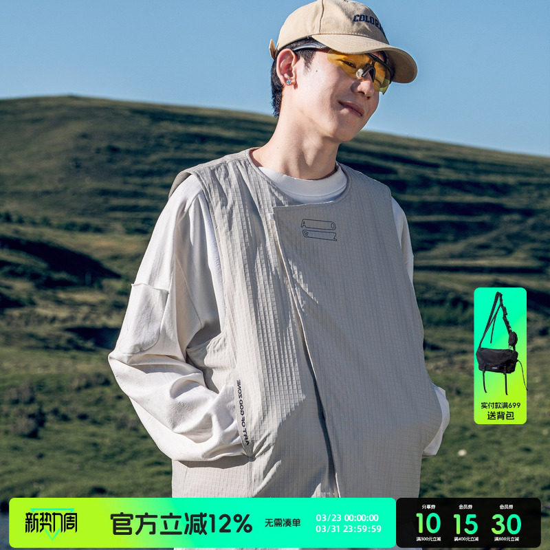 AOGZ羽绒服马甲男女轻薄秋冬2025新款外穿白鸭绒坎肩内胆背心外套