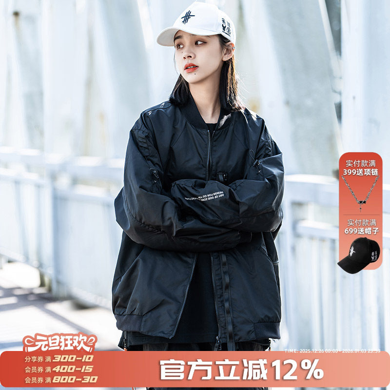 AOGZ春秋美式复古飞行员夹克