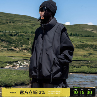 AOGZ羽绒马甲2025新款 90鸭绒无袖 背心外穿保暖工装 外套 男女冬爆款