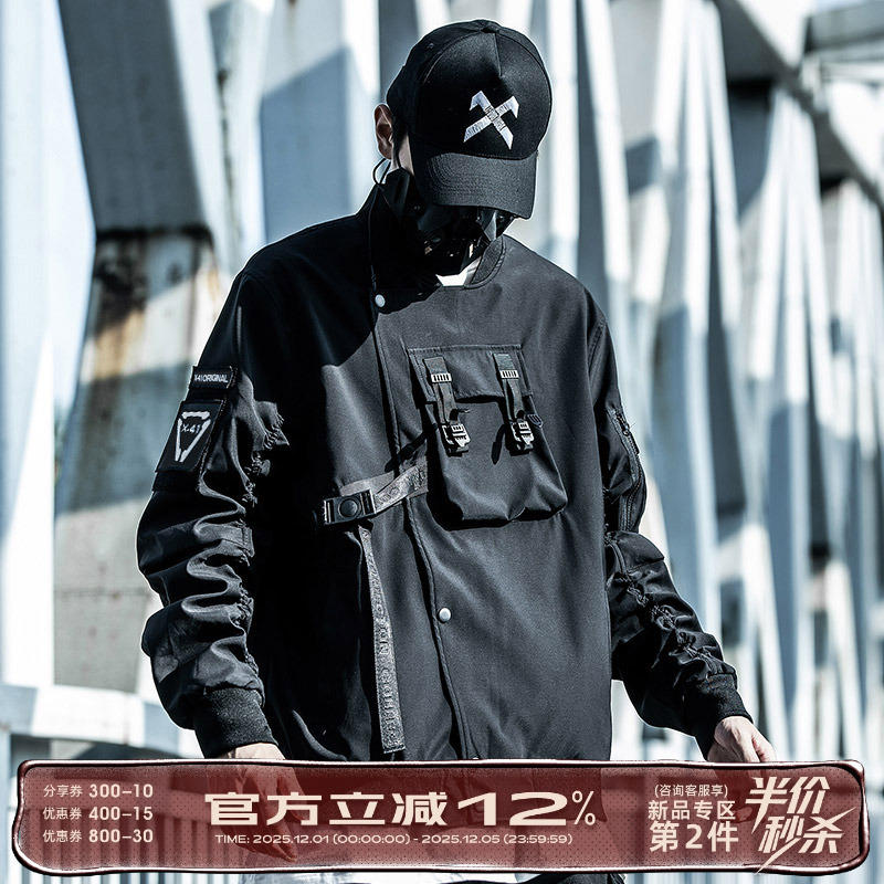 机能风工装飞行员夹克外套AOGZ