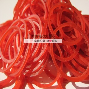 烫发橡皮筋DIY美发发型师烫发皮筋发圈耐高温不易断1元50根
