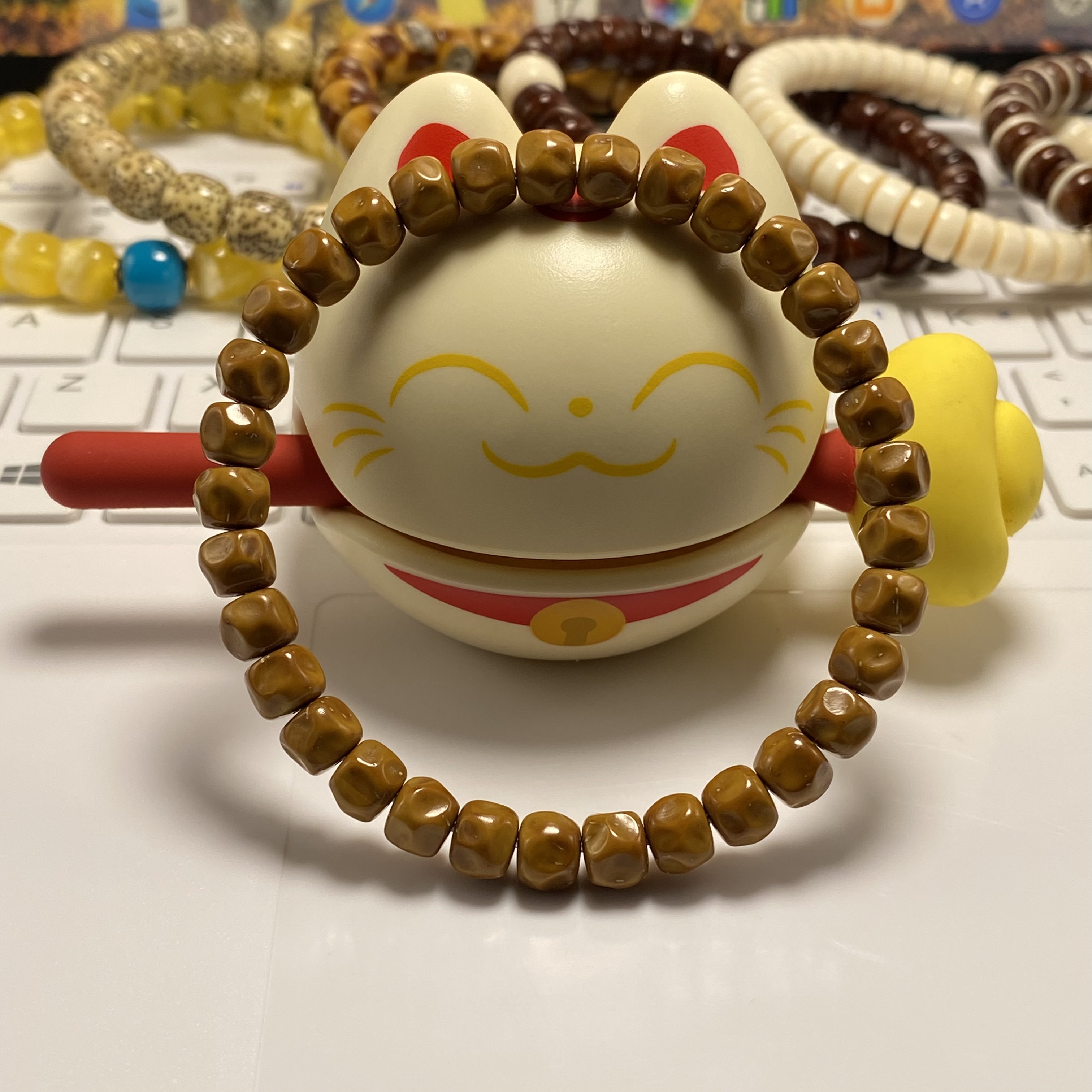紫金鼠精品鼠尖无相奶酪毕业级单圈工作的手工纯肉实心鼠男女手链