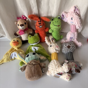 柔软水晶绒结实发音陪伴玩具打狗棒子叫叫玩具宠物狗窝