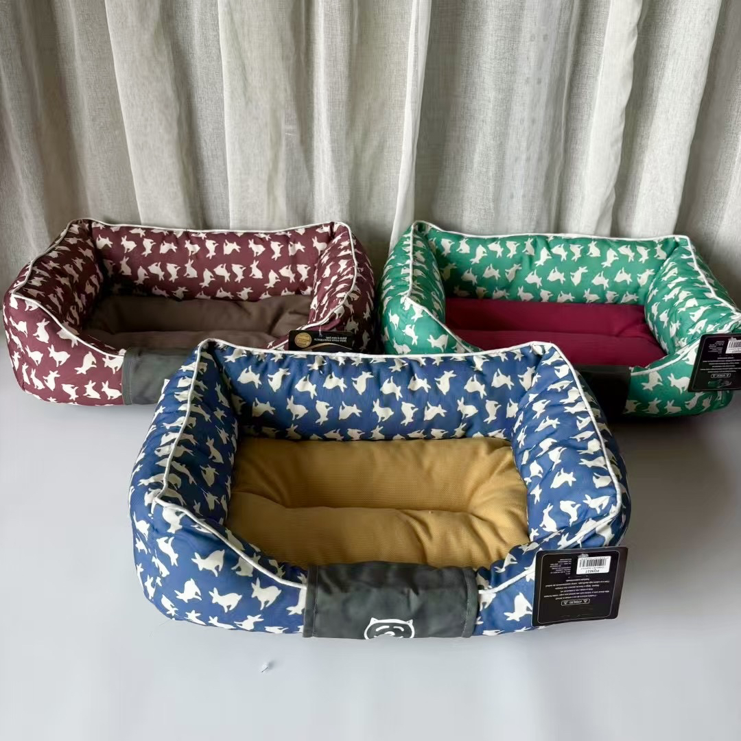 小宠物 1到5斤内夏季帆布牛津布 四季保暖牛津结实透气舒适狗窝