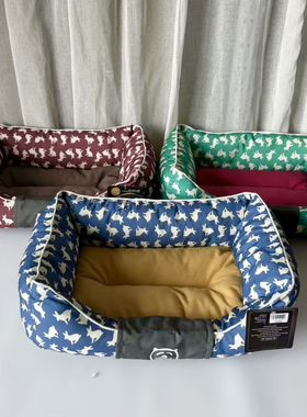 小宠物 1到5斤内夏季帆布牛津布 四季保暖牛津结实透气舒适狗窝