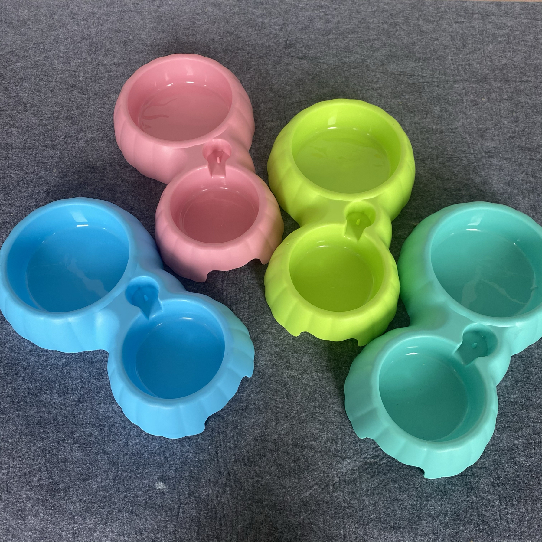 宠物用品狗狗水碗狗食盆  泰迪碗防滑 双碗 狗碗 猫碗