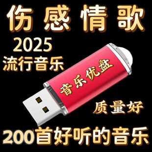 网络热门歌曲U盘抖音快手DJ流行音乐USB音响收音机音频优盘mp3