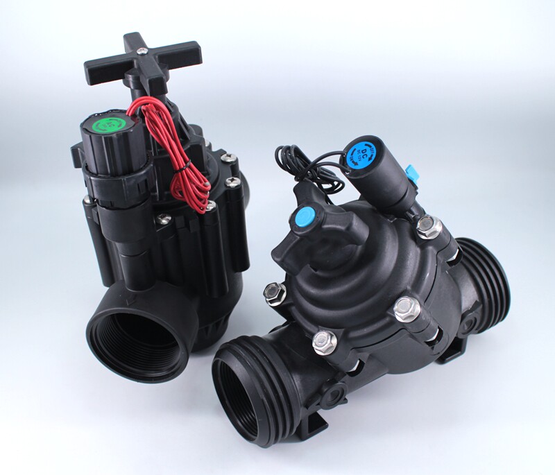 精准灌溉智能节水2吋63管电磁阀适用果园大棚田间园艺喷灌