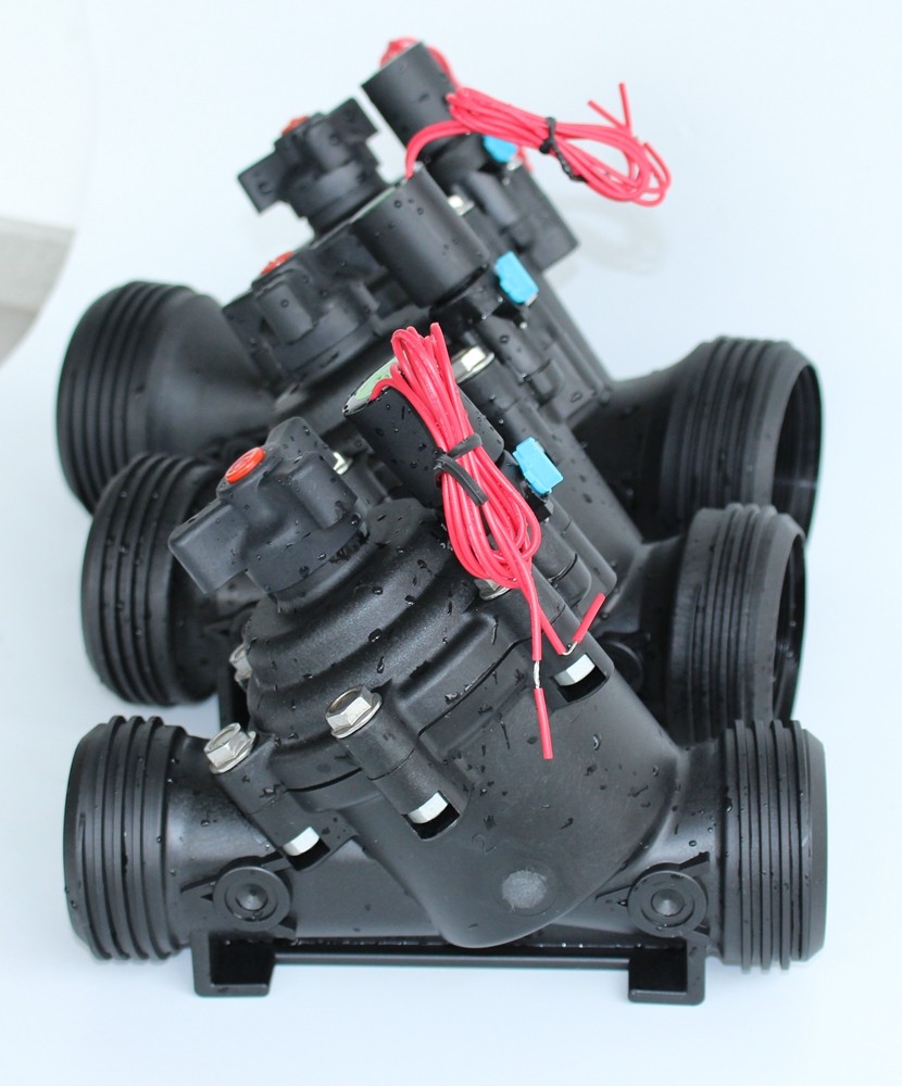 喷灌滴灌园林农田水肥机智能灌溉远程控制灌溉电磁阀低电压大流量