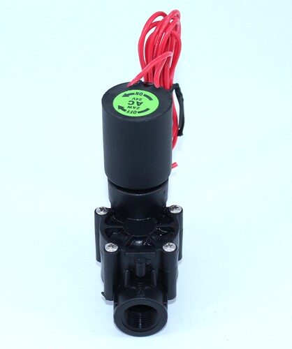 3/8寸3分小口径灌溉电磁阀低流量低电压常闭AC24V DC24V脉冲6-24V