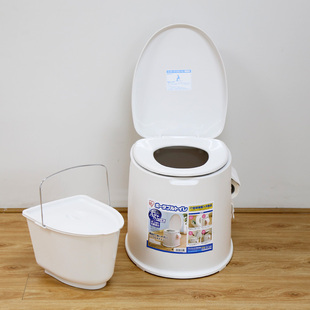 爱丽思iris老人孕妇病人可移动成人马桶坐便器便携式 室内防臭厕所