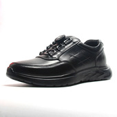 旋钮扣男皮鞋 2025美安泰新款 日常执勤休闲头层牛皮真皮单鞋 轻质