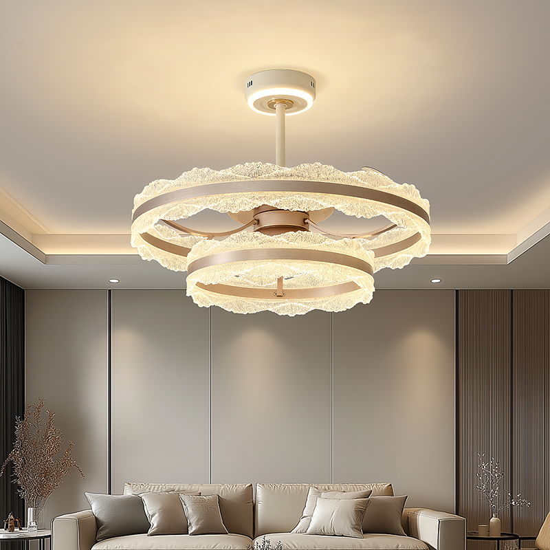 新款风扇吊灯现代简约吸顶灯