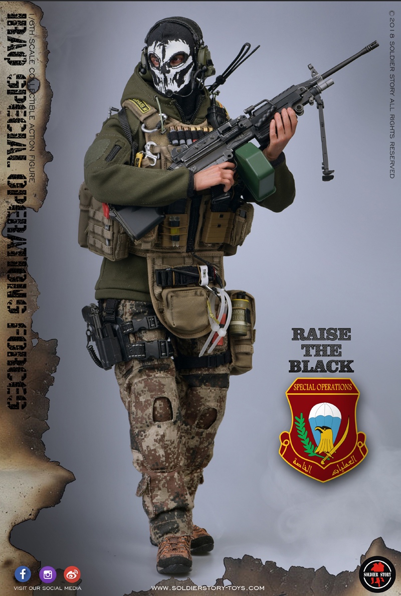 SoldierStory SS107 1/6 ÒÁÀ¿ËÌØÖÖ²¿¶ÓISOF M249»úǹÊÖ ±øÈË