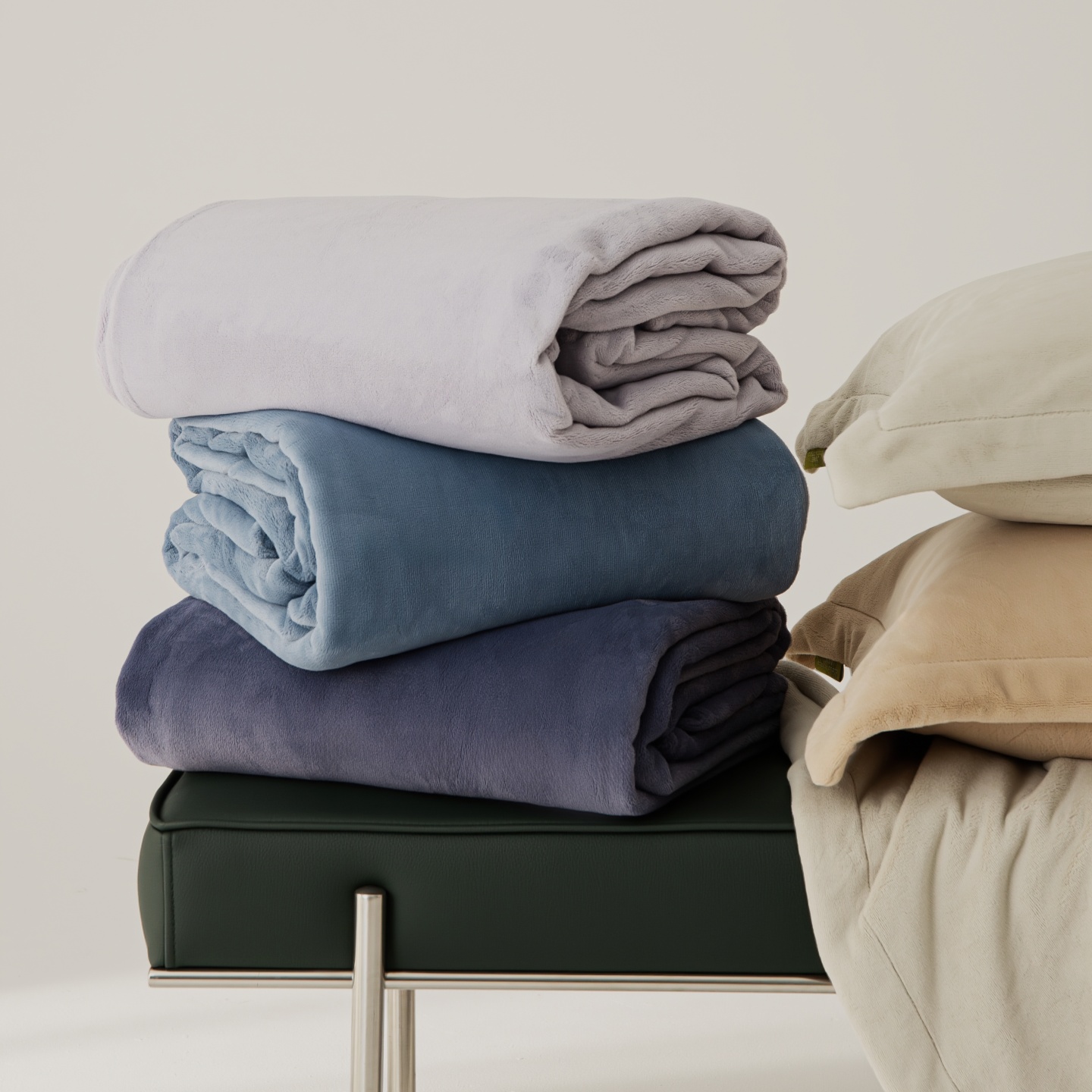 云芙绒秋冬保暖床单枕套