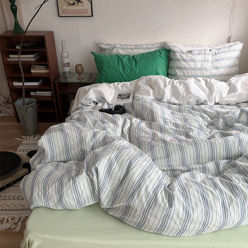 四件套百分百全棉日式