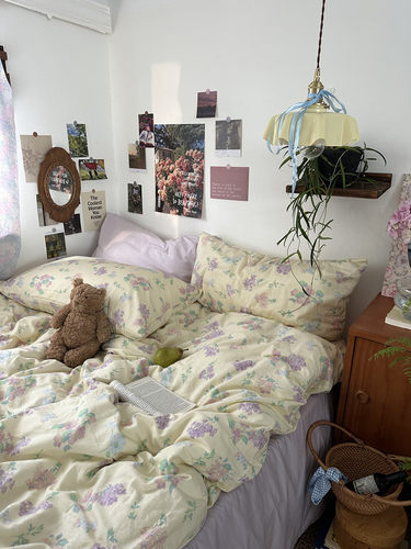 四件套百分百全棉ins小碎花