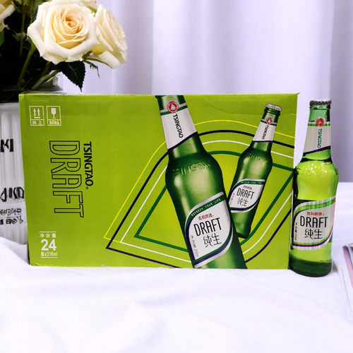 青岛啤酒小瓶夜场纯生啤酒
