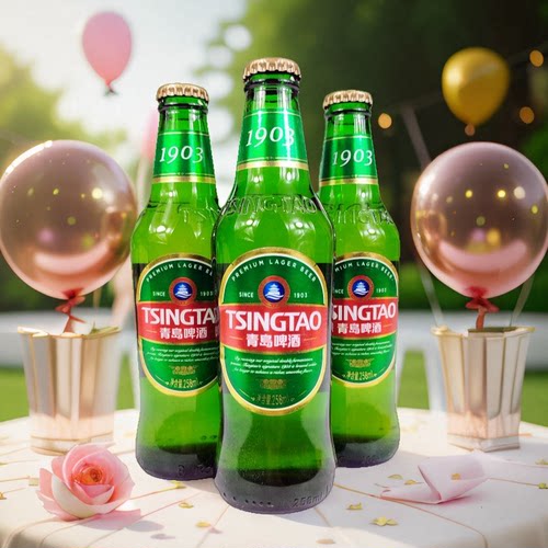 青岛啤酒经典1903瓶258mlx24瓶