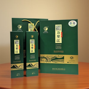 青岛崂山万里江茶叶江雪三星绿茶250克/盒崂山绿茶礼盒高端礼品