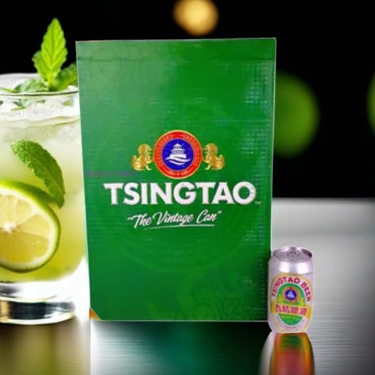 青岛老白罐青岛特产啤酒