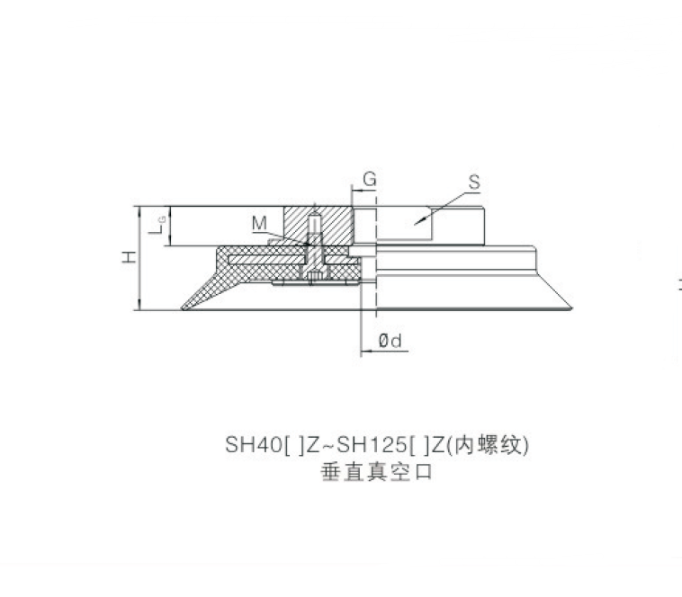 真空吸盘ZPT/SH40/50/80/100/125NX/SX/HS/HN-F8-F10-F12阿尔贝斯