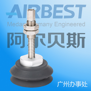 F16 E25 M18吸具 阿尔贝斯重型大型真空吸盘SHB63N