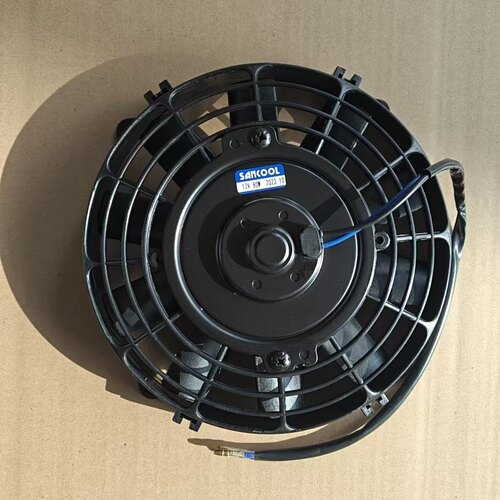 超薄 冷凝器加装电子风扇8寸 9寸 12V 80W 吹/吸型 水箱24V