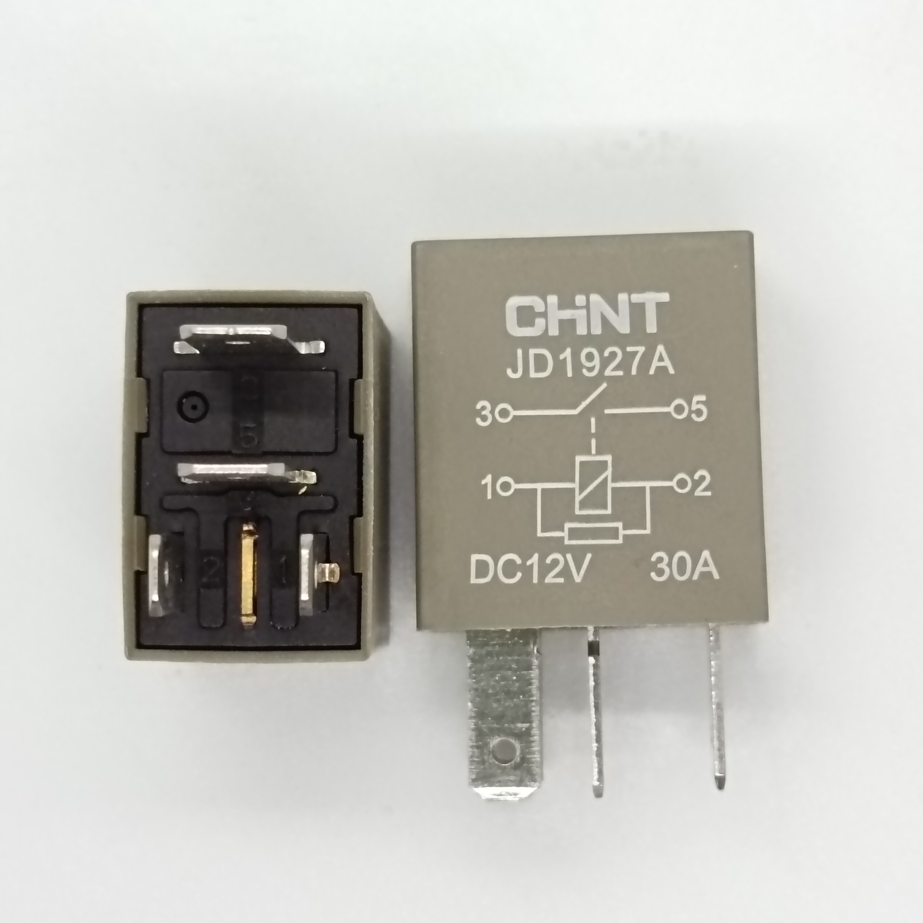 汽车继电器 正泰 JD1927A Dc12V 30A 4脚 单个价
