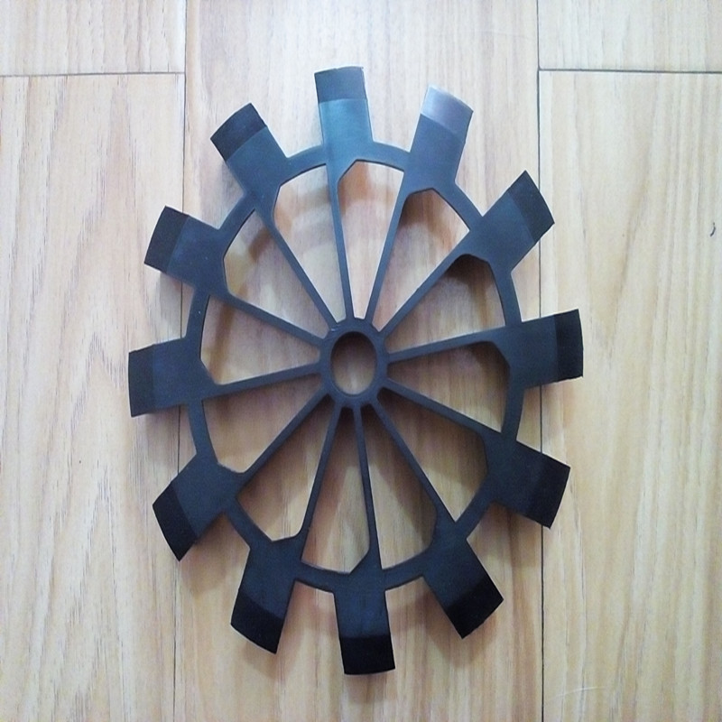 特洁双速单擦地刷机电机风扇叶轮