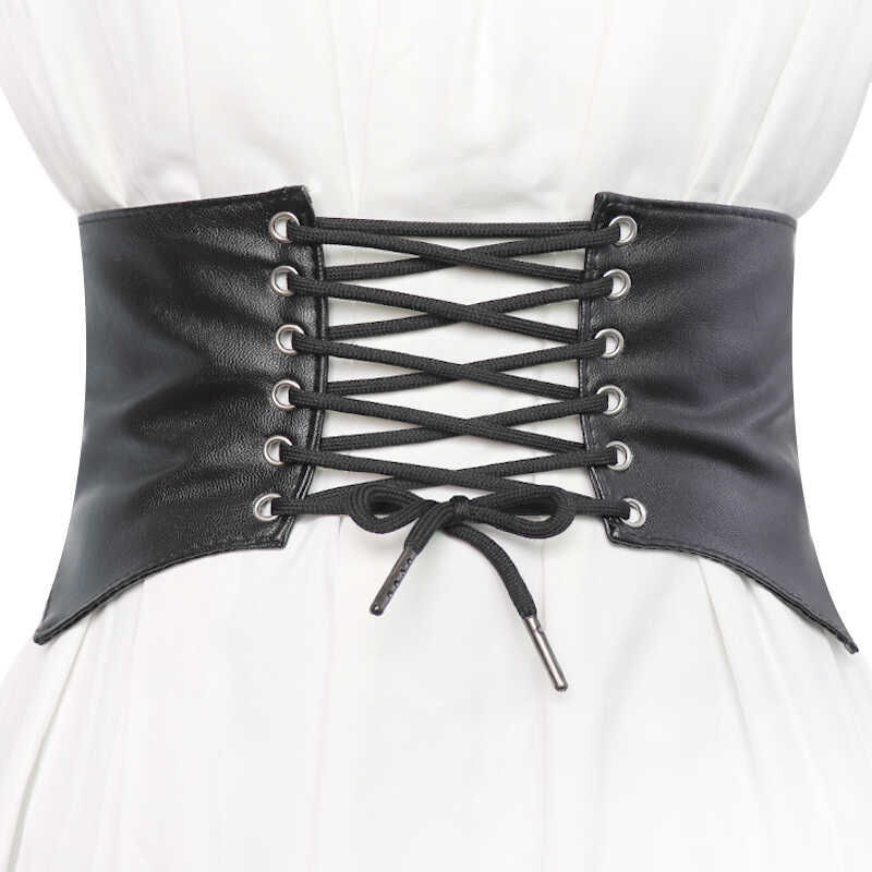 女士绑带甜美百搭装饰宽收腰腰封