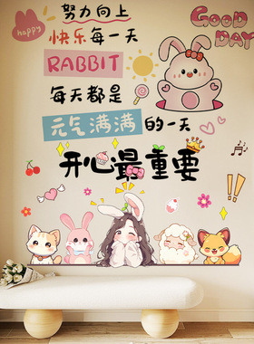 桌面贴纸书桌网红出租房装饰房间布置卧室背景墙贴画公主房床头贴