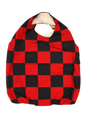 HUJI祤集Avocat手提包插画棋盘格系列