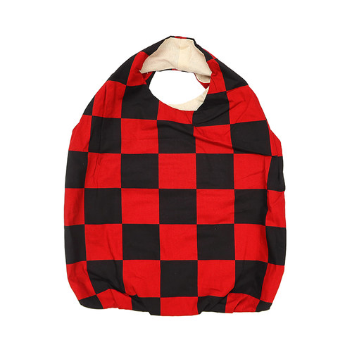 HUJI手提包格子大休闲