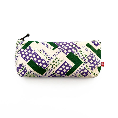 HUJI祤集笔袋老布小印花