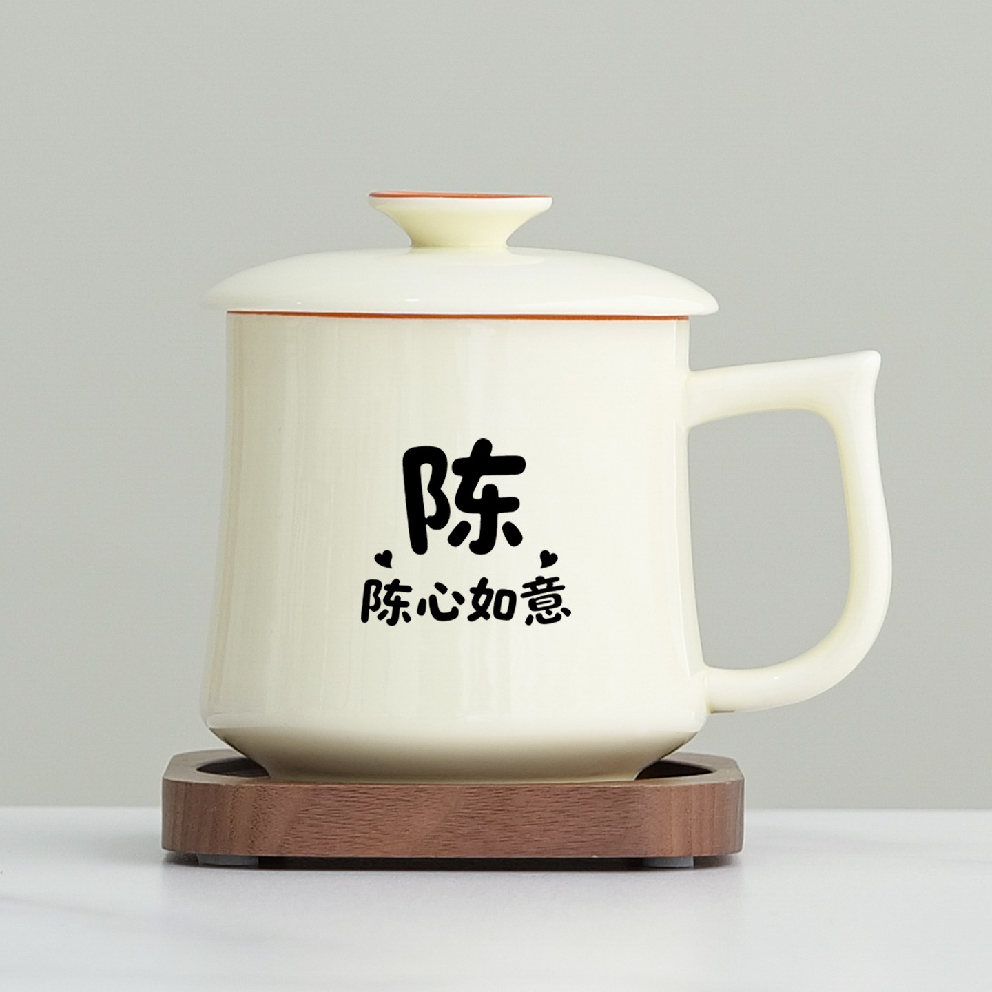 陶瓷百家姓定制马克杯教师节礼物图片