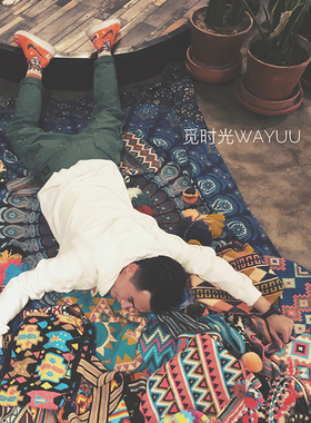 哥仑比亚WAYUU部落手工编织瓦尤包水桶包双股大号球球合集