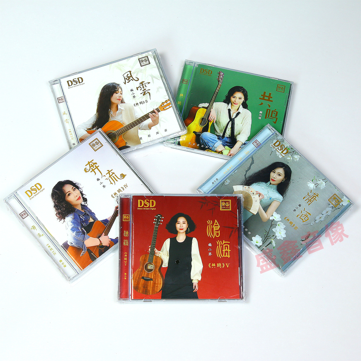 正版 梅小琴cd共鸣专辑全套风云 潇洒 奔流 沧海HQCD高音质发烧碟