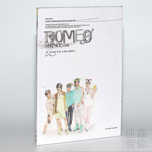正版 Shinee专辑 ROMEO:罗密欧(CD)唱片