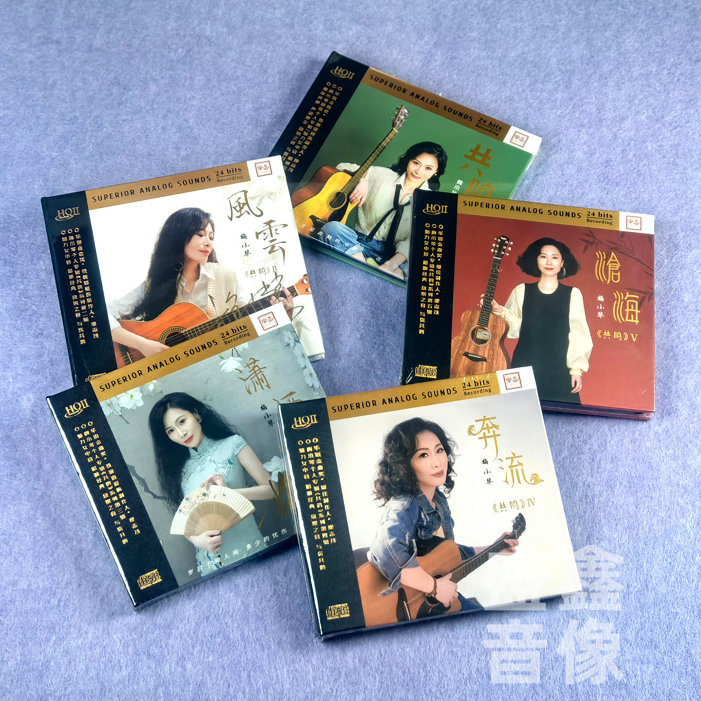 正版 梅小琴cd共鸣专辑全套 风云/潇洒/沧海/奔流 HQIICD发烧碟