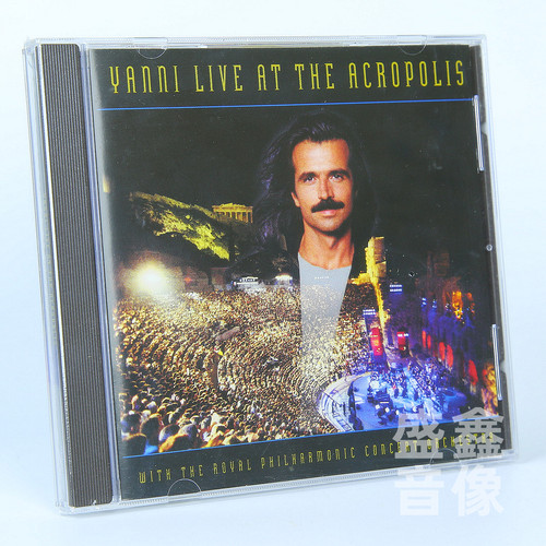 原装进口 Yanni Live At The Acropolis 雅尼雅典卫城音乐会 CD碟