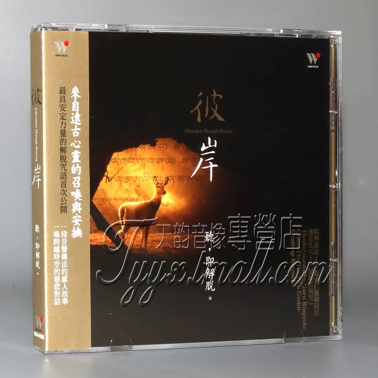 正版佛乐 嘉察仁波.徐清原 彼岸 听即解说 汽车载CD碟片风潮唱片