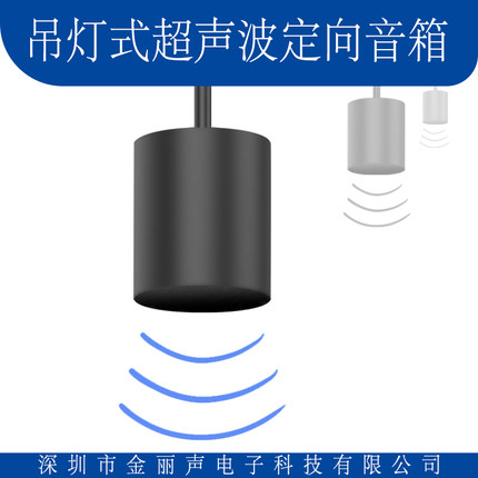 G-15超声波吊式定向音箱指向性扬声器展馆展厅聚音宝室内集音音响
