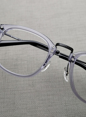 远视复合特薄板材806纯钛玳瑁配散光变色16.74双曲面蔡司近视眼镜