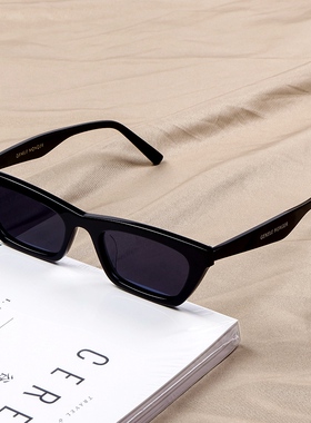 复古猫眼墨镜女高级感同款