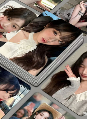 55张IVE张元英小卡Jang WonYoung张员瑛明星周边三寸圆角LOMO卡