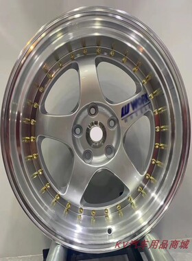 适用于S1缤瑞MG6迈腾思域雅阁皇冠马6锐志酷派K5宽边改装轮毂18寸