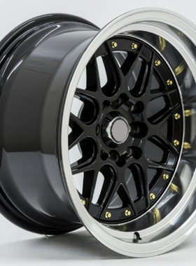 改装抛宽边爆龟轮毂15寸适用于捷达雨燕凯越 普桑 AE86 福美来323