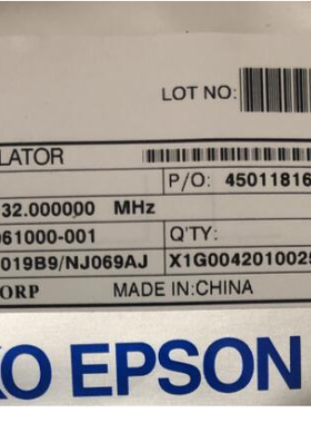 TG-5006CE-39L 32MHZ EPSON 温补贴片晶振 高精度 3225 32M TCXO